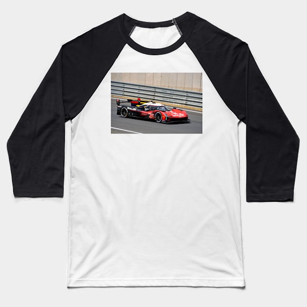 Cadillac V Series R no311 24 Hours of Le Mans 2023 Baseball T-Shirt by AndyEvansPhotos